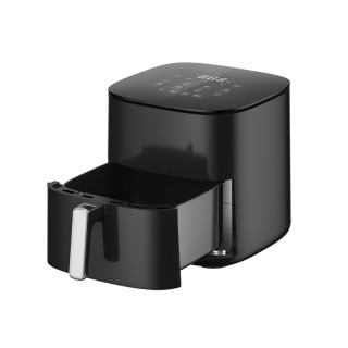 High-quality black digital panel air fryer