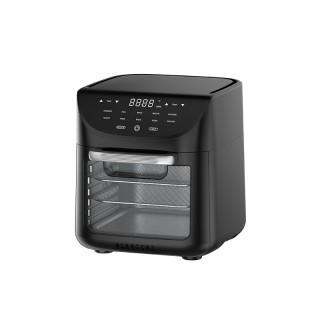 Multifunctional black smart air fryer