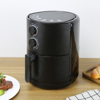 Dual-knob control non-stick air fryer
