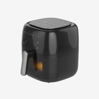 Modern digital display square air fryer