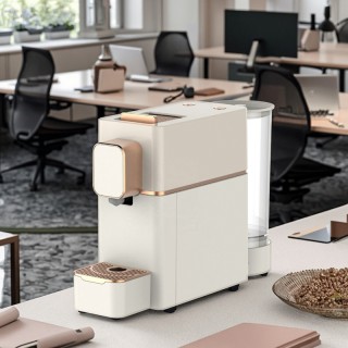 Minimalist design fully automatic capsule coffee machine