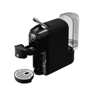Home black automatic capsule coffee machine