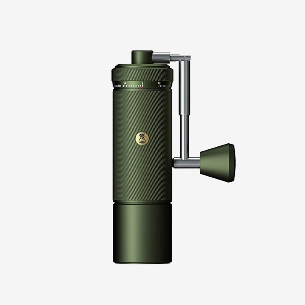 Green high-uniformity grinding manual coffee bean grinder