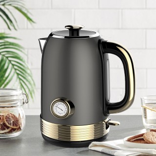Retro food-grade stainless steel electric kettle