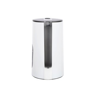 White temperature-controlled electric kettle