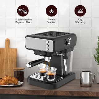 Fully automatic temperature-controlled espresso machine