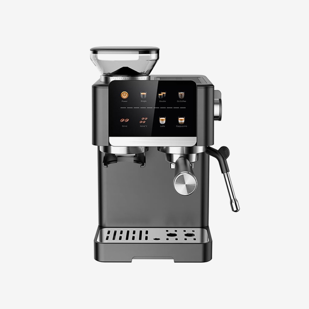 Modern semi-automatic home espresso machine