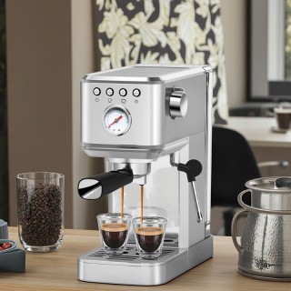 Multifunctional stainless steel espresso machine