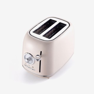Retro automatic wide slot 2-slice toaster