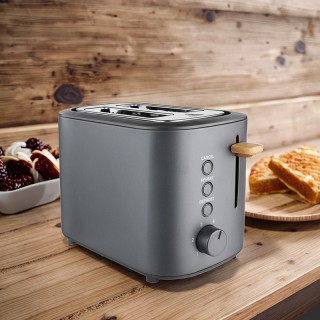 Home stainless steel 2-slice toaster