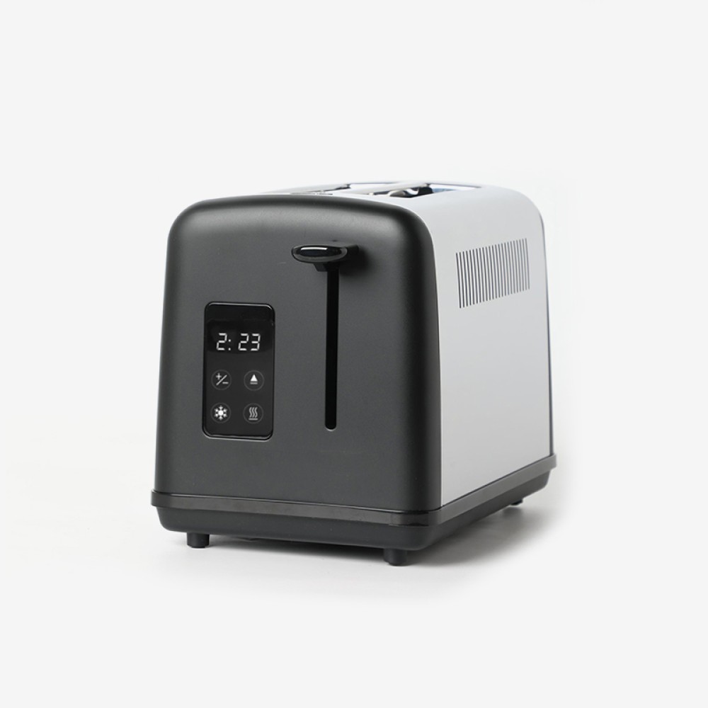 Smart touchscreen control for dual-slot toaster