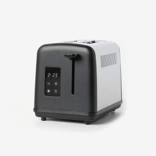 Smart touchscreen control for dual-slot toaster